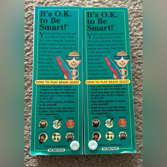 Brain Quest 5th Grade 1,500 Questions and Answers Challenge Yourself Ages 10-11 - Picture 2 of 16